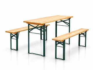 Garlist skládací zahradní pivní set 200 x 50 cm PST-0205